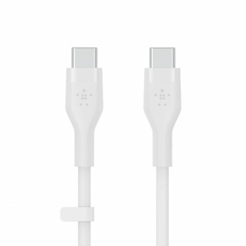 Belkin BOOST CHARGE Flex Silicone cable USB-C to USB-C 2.0 - 3M - fehér