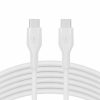 Belkin BOOST CHARGE Flex Silicone cable USB-C to USB-C 2.0 - 3M - fehér