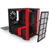 NZXT mITX - H210i Matt fekete/piros - CA-H210I-BR