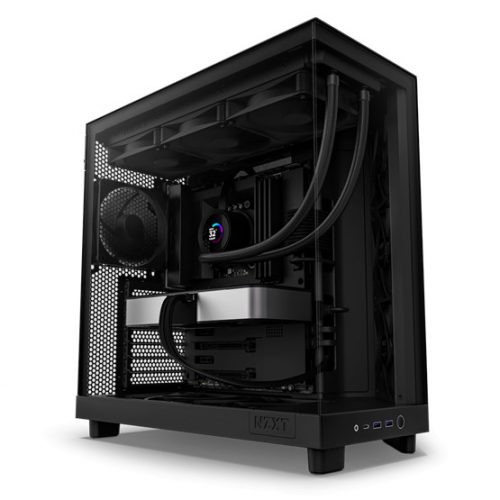 NZXT Midi - H6 Flow - Matt fekete - CC-H61FB-01