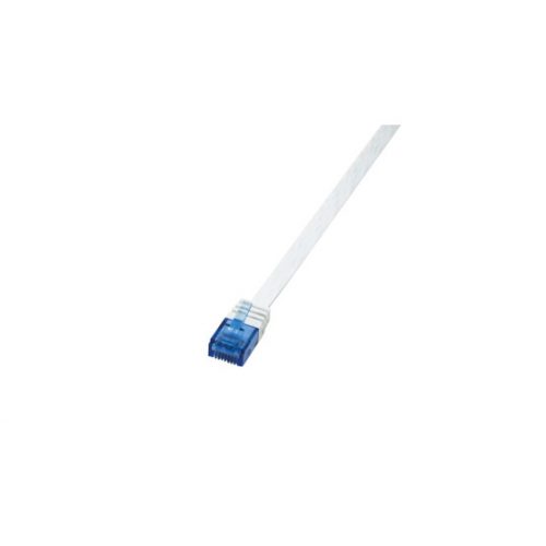 LogiLink CF2051U Cat6 U/UTP lapos patch kábel - Fehér - 2m