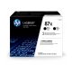 HP CF287XD Toner Black 2*18.000 oldal kapacitás No.87X