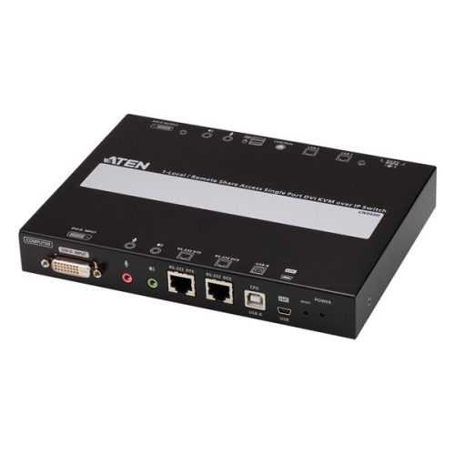 ATEN KVM Over IP Switch 1-Port / Remote Share Access Single port DVI