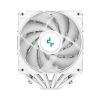 DeepCool CPU Cooler - AG620 WH ARGB (29,4 dB; max, 115,32 m3/h; 4pin PWM, 6 db heatpipe, 12cm, A-RGB LED, fehér)