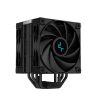 DeepCool CPU Cooler - AK400 ZERO DARK PLUS (28 dB; max, 101,02 m3/h; 4pin, 4 db heatpipe, 12cm, PWM)