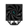 DeepCool CPU Cooler - AK400 ZERO DARK PLUS (28 dB; max, 101,02 m3/h; 4pin, 4 db heatpipe, 12cm, PWM)