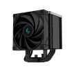 DeepCool CPU Cooler - AK500 ZERO DARK (31,5 dB; max, 88,75 m3/h; 4pin csatlakozó, 5 db heatpipe, 12cm, PWM)