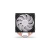 Endorfy CPU Cooler - Fera 5 ARGB (12 cm, 4 pin, 4x heatpipe, PWM, TDP 220W, fekete)