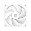 ID-Cooling Cooler 12cm - AF-125-W TRIO (29,85dB, max. 132,94 m3/h, 4pin, PWM, 3 x12cm, ARGB LED, fehér)