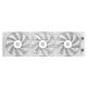 ID-Cooling CPU Water Cooler - FX360 WHITE (35,2dB; max. 129,39 m3/h; 3x12cm, fehér)