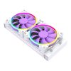 ID-Cooling CPU Water Cooler - PINKFLOW 240 DIAMOND PURPLE (16,3-33,5dB; max. 93,78 m3/h; 2x12cm)