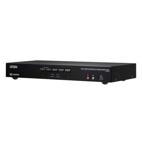 ATEN KVMP Switch USB 3.2 Gen1, 4K HDMI, Dual Display, 4 port - CS1844