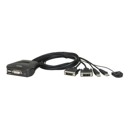 ATEN KVM Switch USB DVI, 2 port - CS22D