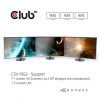 Club3D USB TYPE C 3.2 GEN 1 UNIVERSAL TRIPLE 4K TÖLTŐ DOKKOLÓ 60W 