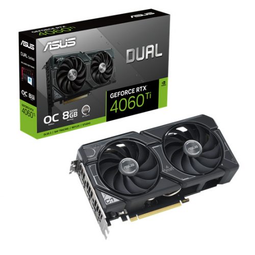 ASUS NVIDIA RTX 4060 Ti 8GB GDDR6 - DUAL-RTX4060TI-O8G