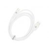 Dviced Cable USB-A to USB-C silicone 1,25m - White