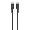 Dviced Cable USB-C to USB-C silicone 1,25m - Black