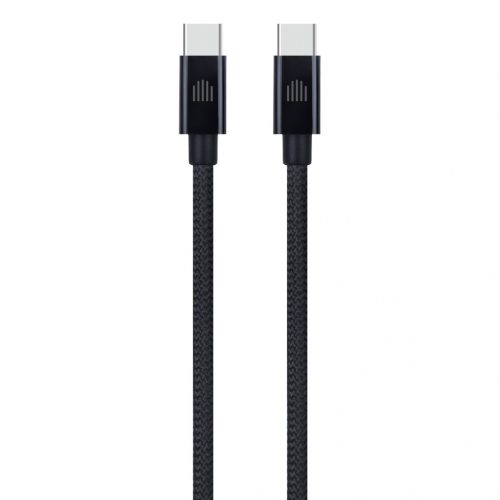 Dviced Cable USB-C to USB-C Nylon Textile 2m - Black