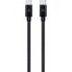 Dviced Cable USB-C to USB-C Nylon Textile 3m - Black