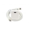 Dviced Wall charger 30W GaN USB-C EU w cable - White