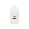 Dviced Wall charger 35W GaN 1 USB-A, 1 USB-C EU - White