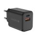 Dviced Wall charger 35W GaN 1 USB-A, 1 USB-C EU - Black