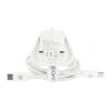 Dviced Wall charger 35W GaN 1 USB-A 1 USB-C UK w cable - White