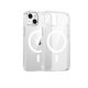 Dviced Magsafe iPhone 15 clear case - White