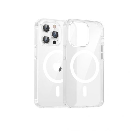 Dviced Magsafe iPhone 15 Pro clear case- White