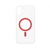 Dviced Magsafe iPhone 16 clear case - Red