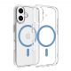 Dviced Magsafe iPhone 16  clear case - Blue