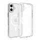 Dviced Magsafe iPhone 16 Plus clear case - White