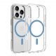 Dviced Magsafe iPhone 16 Pro clear case - Blue