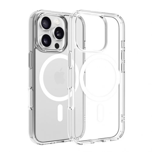 Dviced Magsafe iPhone 16 Pro clear case - White