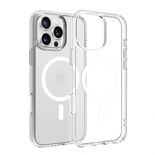 Dviced Magsafe iPhone 16 Pro Max clear case - White