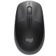 Logitech Egér - M190  (Vezeték nélküli, teljes méretű, Optikai, USB, fekete)