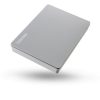 Toshiba Külső HDD 2.5" - 1TB Canvio Flex Ezüst (USB3.2 Gen 1. (USB-A, USB Type-C; ~5Gbps; exFAT+; Mac kompatibilis)