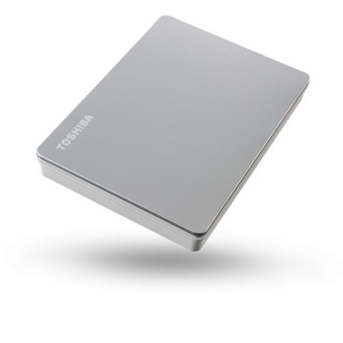 Toshiba Külső HDD 2.5" - 1TB Canvio Flex Ezüst (USB3.2 Gen 1. (USB-A, USB Type-C; ~5Gbps; exFAT+; Mac kompatibilis)