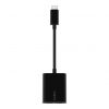 Belkin ROCKSTAR Dual USB-C Audio + Charge Adapter - Black