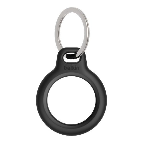 Belkin Secure Holder w Keyring - Airtag - Black