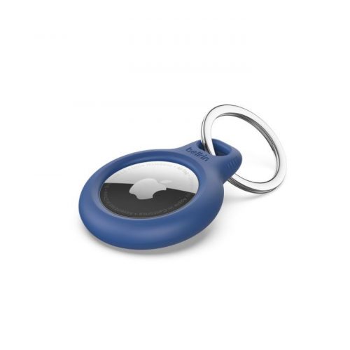 Belkin Secure Holder w Keyring - Airtag - Blue