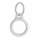 Belkin Secure Holder w Keyring - Airtag - White