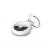 Belkin Secure Holder w Keyring - Airtag - White