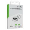 Belkin Secure Holder w Keyring - Airtag - White