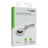 Belkin Secure Holder w Strap - Airtag - White