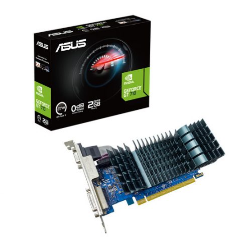 ASUS NVIDIA GT 710 2GB GDDR3 - GT710-SL-2GD3-BRK-EVO