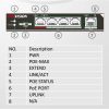 Hikvision Switch PoE - DS-3E0105P-E (4 port 100Mbps, 58W, 1 uplink port, L2)