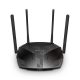 Mercusys Router WiFi AX1800 - MR70X (574Mbps 2,4GHz + 1201Mbps 5GHz; 4port 1Gbps, WPA3; MU-MIMO; OFDMA)