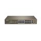 Tenda Switch PoE - TEF1118P-16-150W V3.0 (16x100Mbps; 2x1Gpbs; 1xSFP Combo; 16 af/at PoE+ port; 150W)