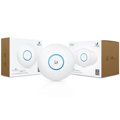 Ubiquiti Access Point WiFi AC1700 - UniFi AP AC PRO (450/1300Mbps@2,4/5GHz; 2x 1Gbps; 24dBm; af/at PoE)